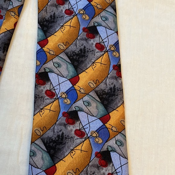 Jimmy V Joe Theismann Collection One Silk Tie - Picture 2 of 4